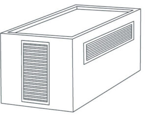 Kemmler Einzelraummodul als Technikraum