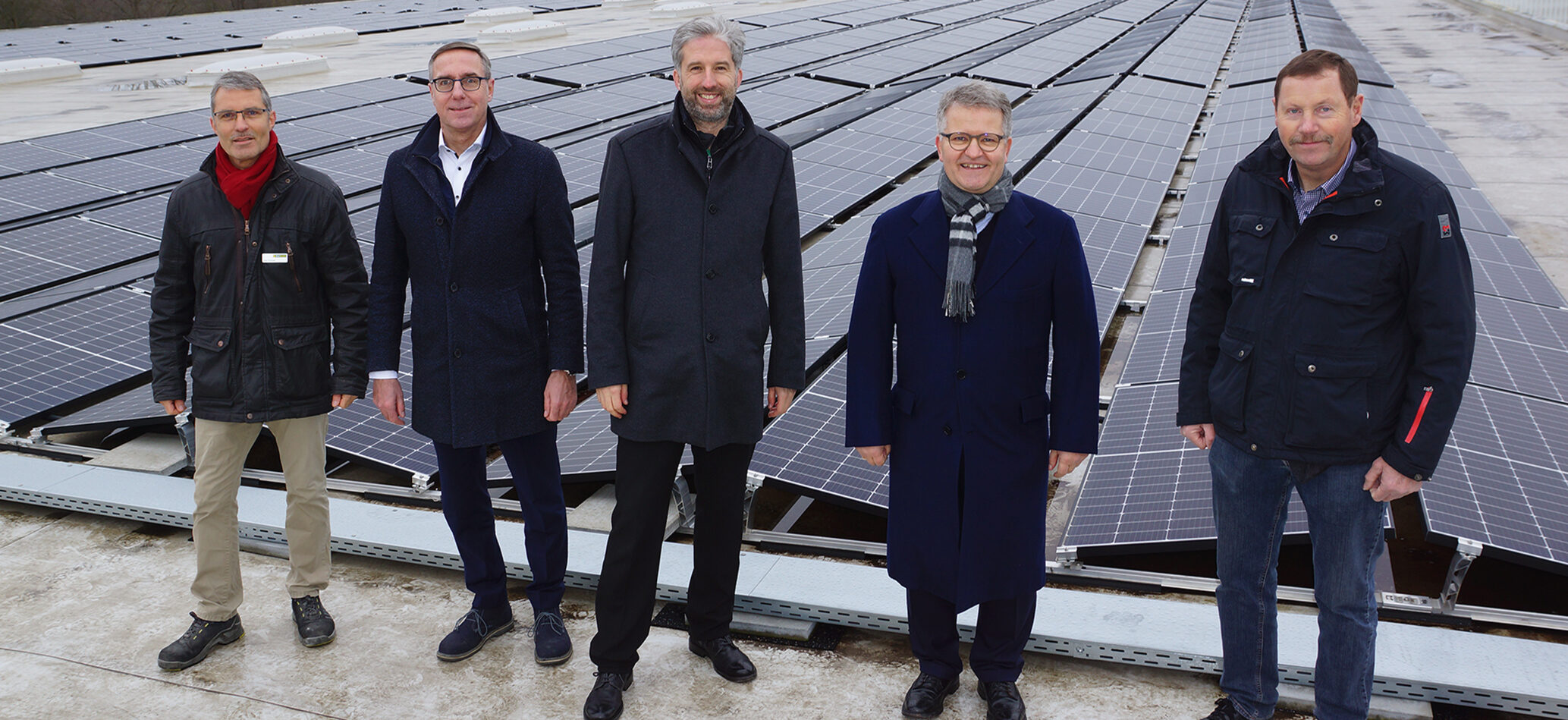 Vorstellung der größten Photovoltaikanlange Tübingens