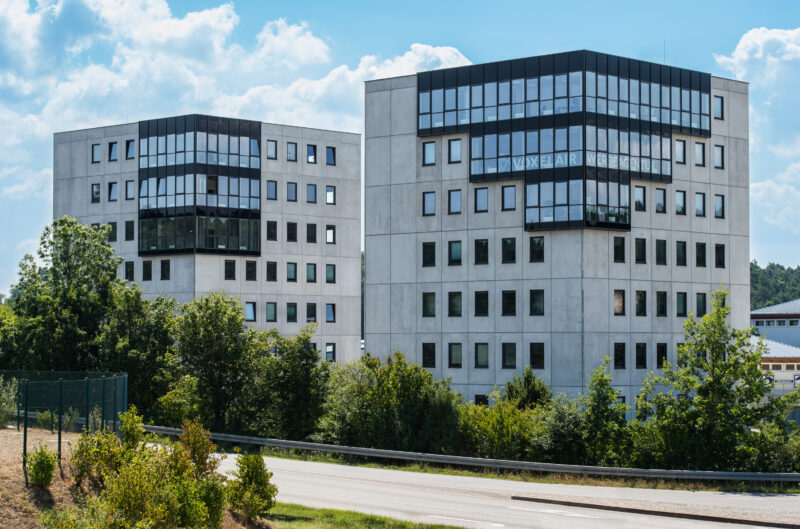 Geschäftsgebäude aus Betonfertigteile