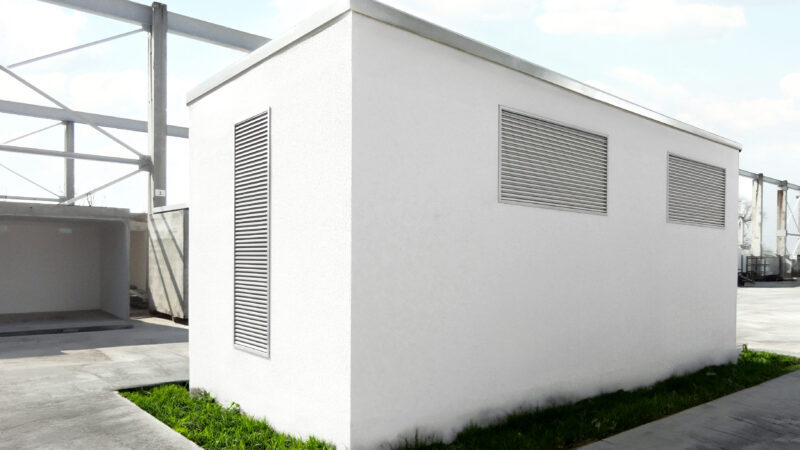 Einzelmodul aus Beton für technische Anwendungen