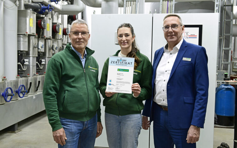 Zertifiziertes Energiemanagement bei Beton Kemmler