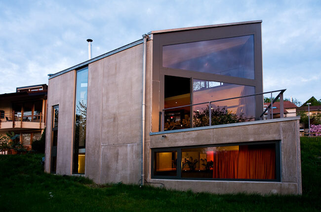 Einfamilienhaus aus Beton