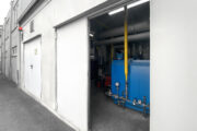 Raumelementbau aus Betonfertigteile für ein BHKW
