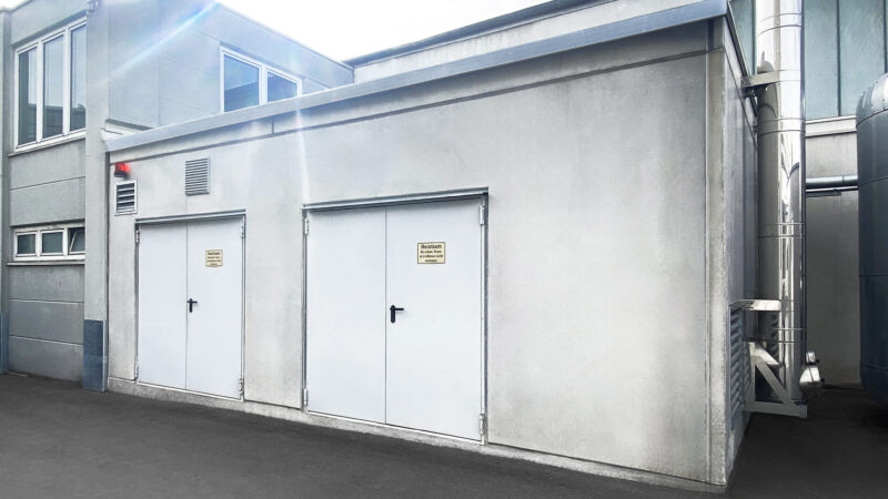 Raumelementbau aus Beton