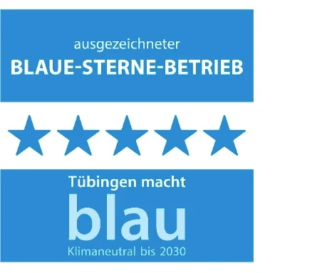 Klimaschutz Blauesterne Logo